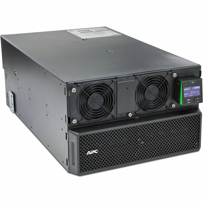 Angled view of Smart-UPS SRT showing multiple cooling fans and chassis design