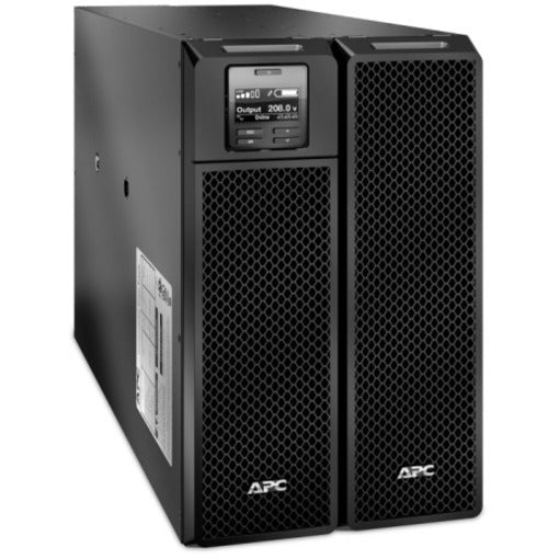 Angled view of APC Smart-UPS SRT 8000VA showing thermal design features