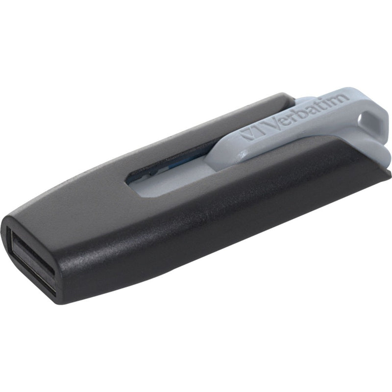 Side view of Verbatim Store 'n' Go V3 USB drive showing retractable mechanism