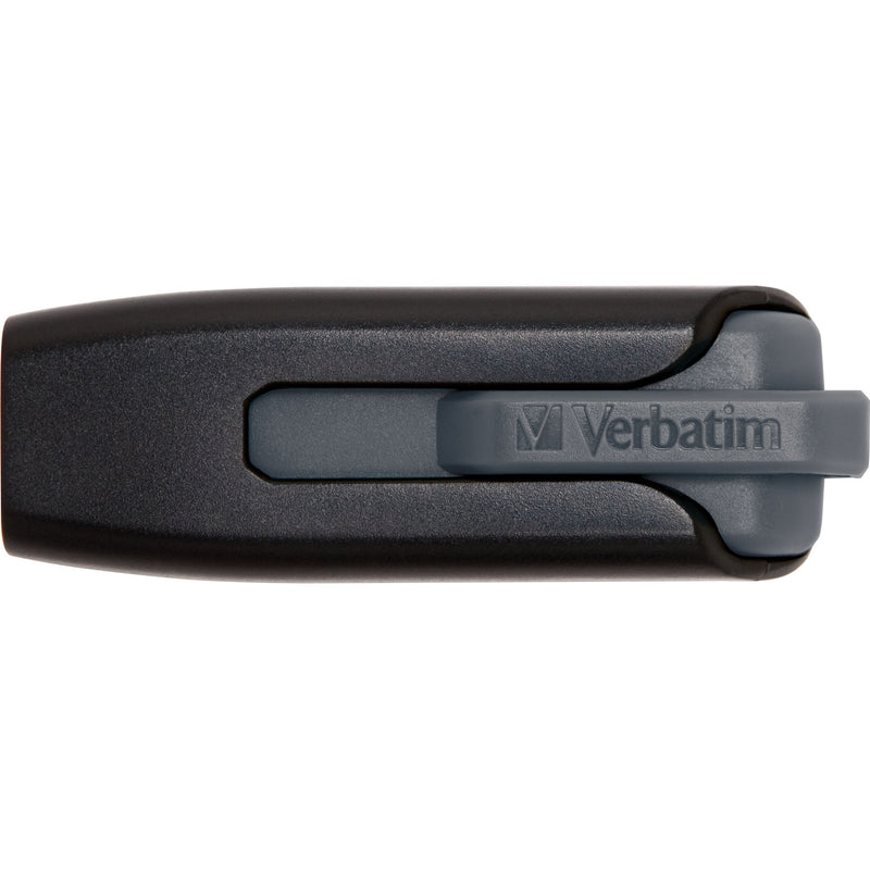 Top view of Verbatim Store 'n' Go V3 USB drive showing slim profile