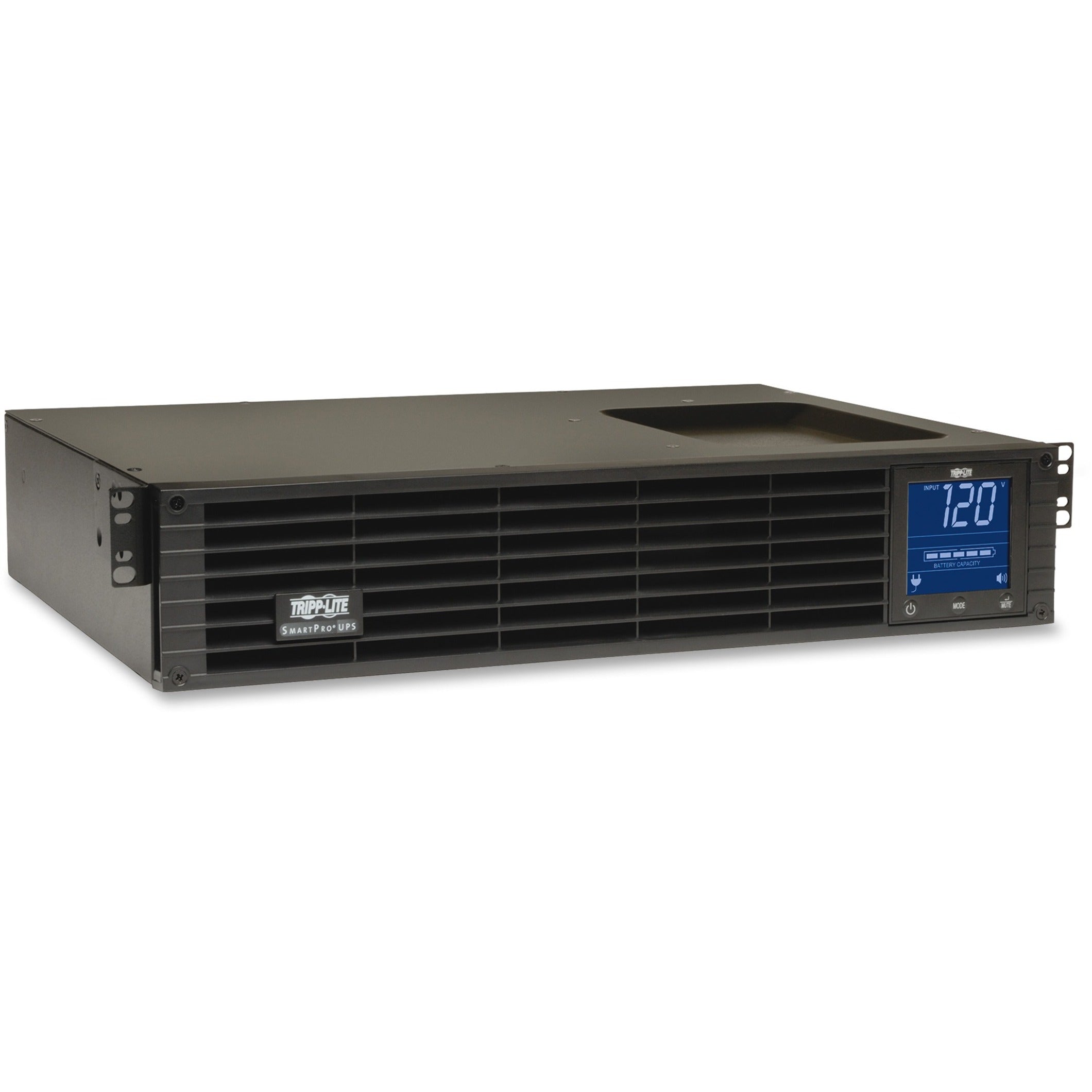 Tripp Lite SmartPro Line-Interactive UPS, 1000VA/700W, 6-Outlet NEMA 5-15R, Hot-Swappable Battery, Pure Sine Wave, Rack/Tower 2U, USB/Serial Ports - SMC10002URM (3 Year Warranty)