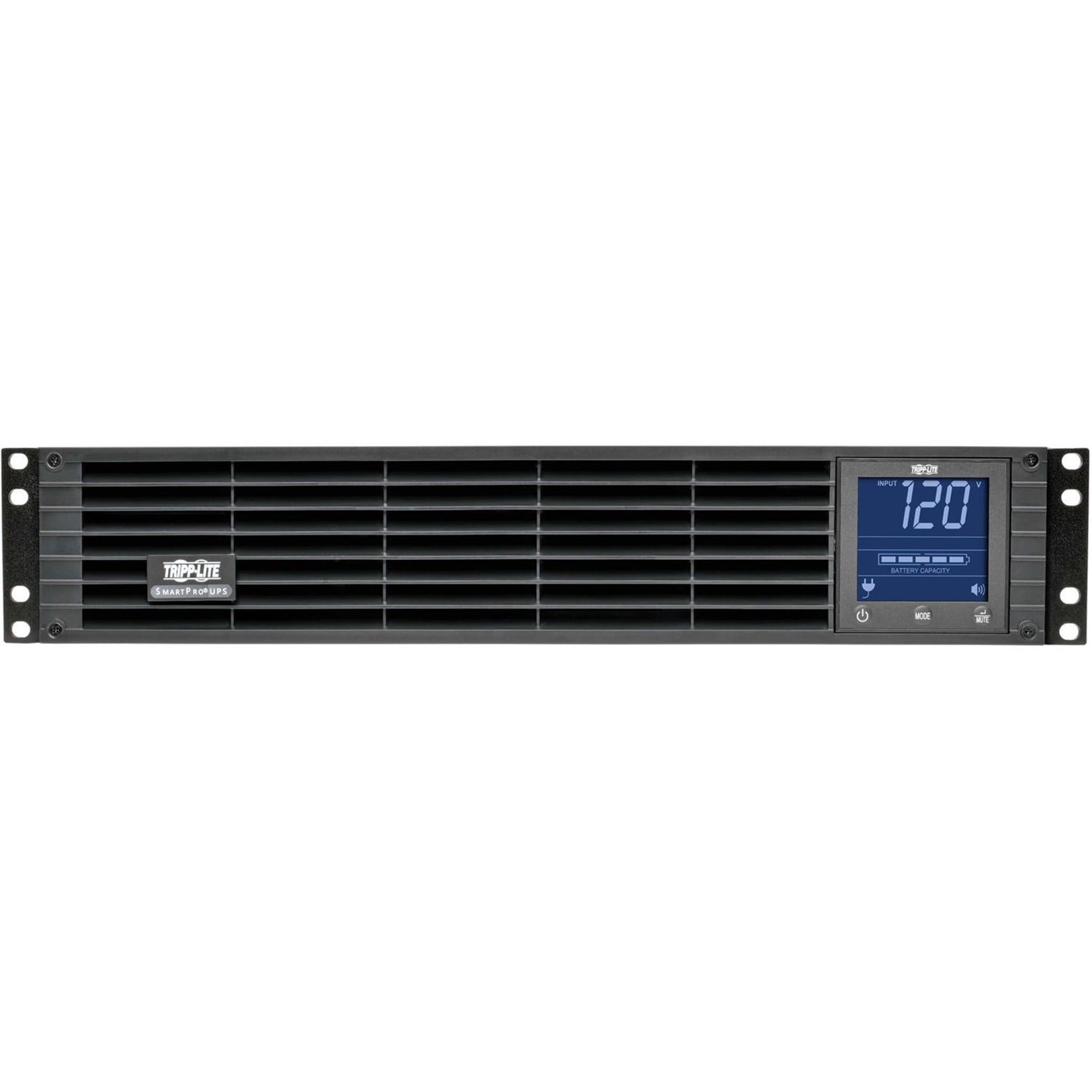 Tripp Lite SMC10002URM Line-Interactive UPS Power Supply, 1000 VA, 6-Out, Rack/Tower