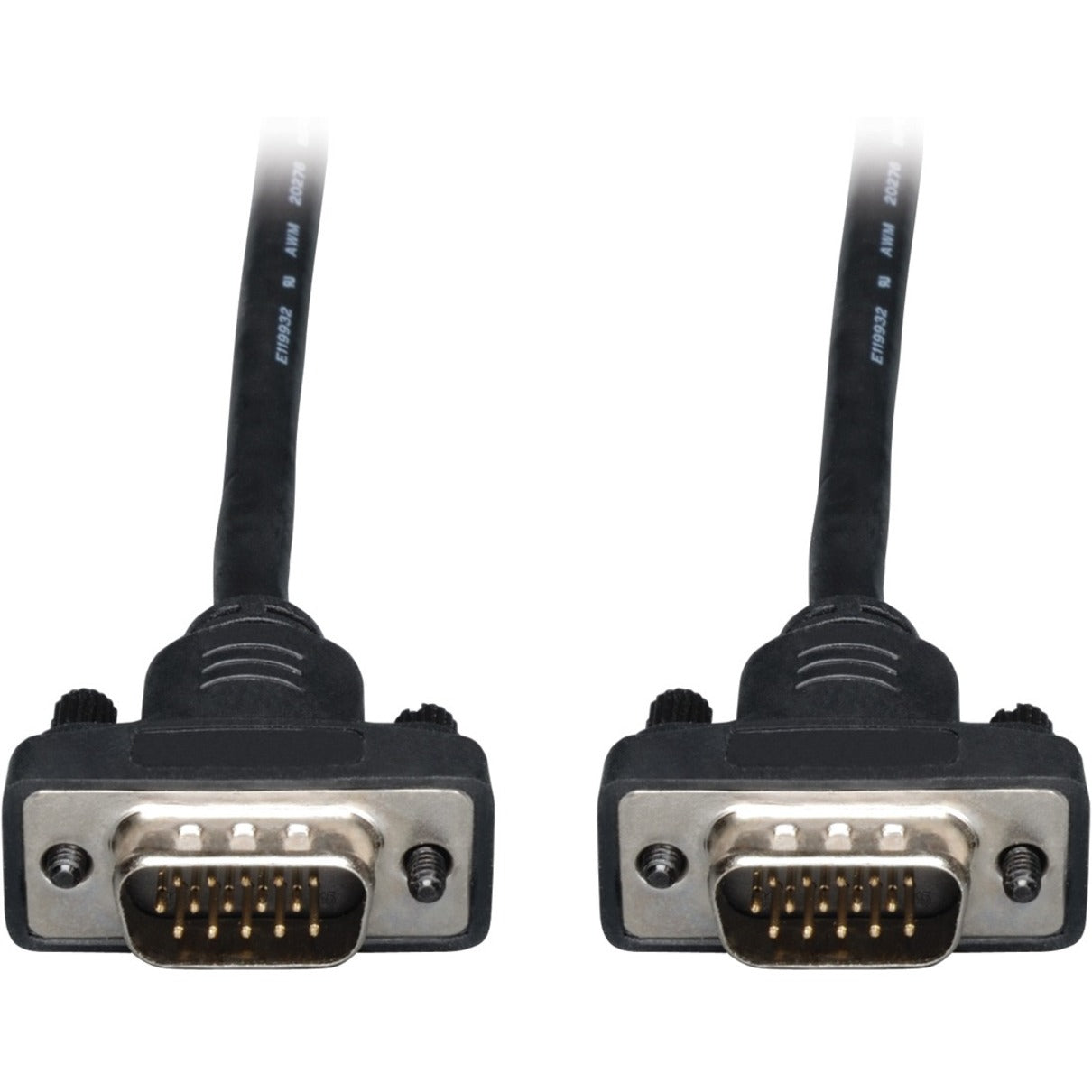25-ft Kompaktes SVGA / VGA M/M Monitor Kabel P502-025-SM