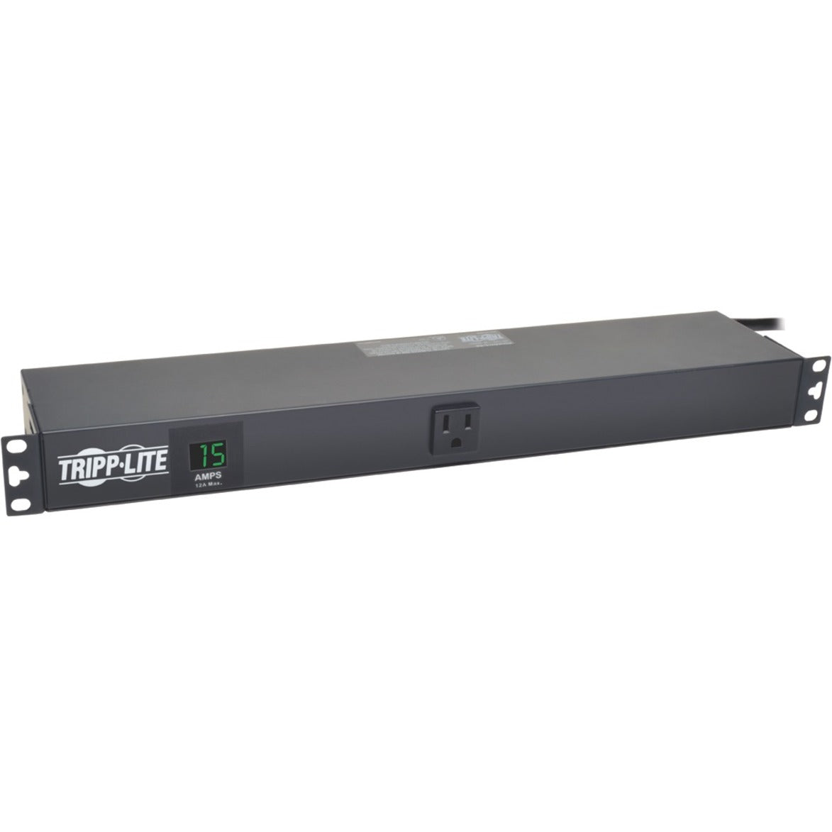 Tripp Lite PDUMH15-RA Metered Rackmount PDU, 15A, 120V AC, 1500W, 13 Outlets