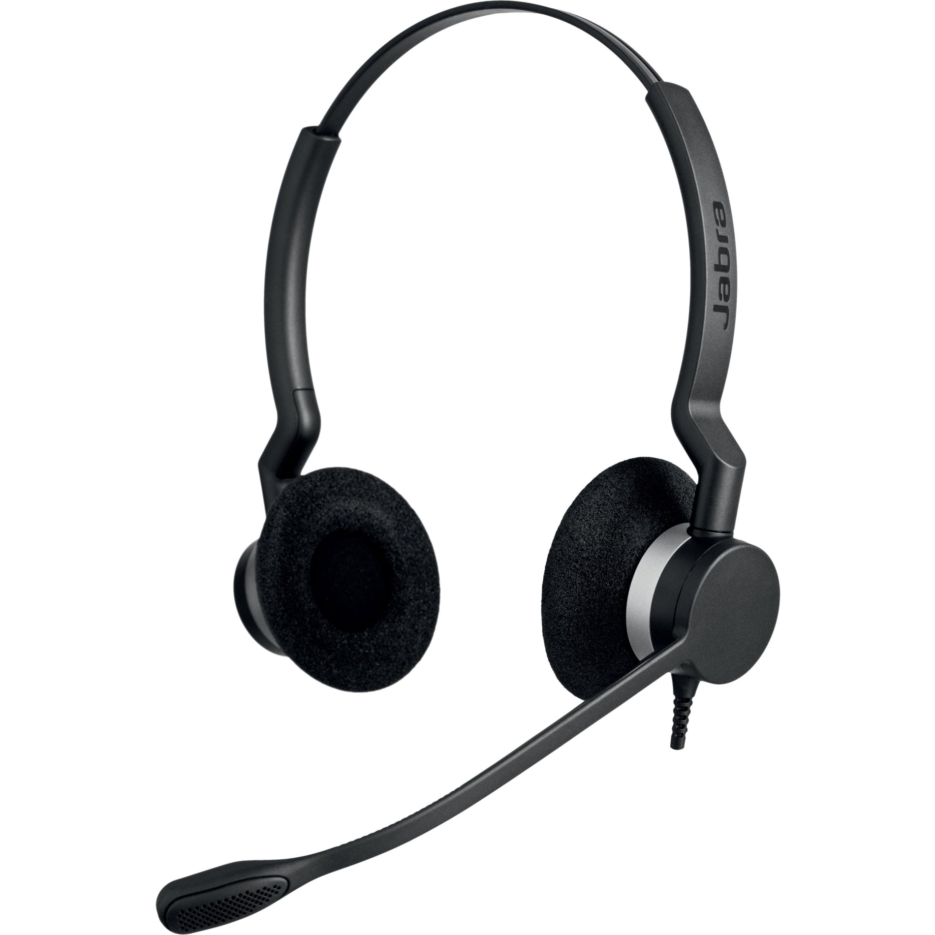 品牌：Jabra  Jabra 2309-820-119 BIZ 2300 QD 双耳头戴式耳机，带麦克风的立体声头戴式耳机
