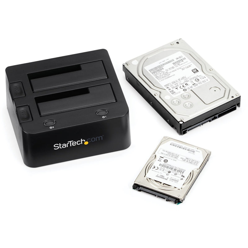 StarTech.com docking station with 3.5 inch and 2.5 inch hard drives