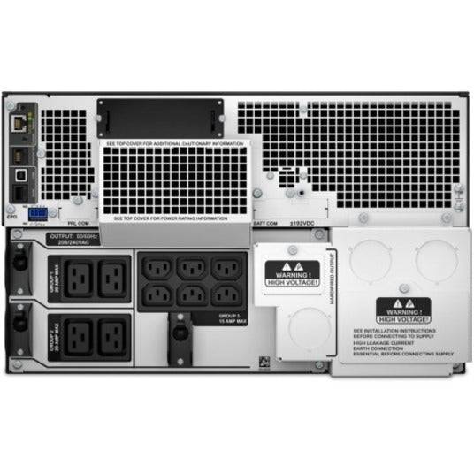 APC SRT8KRMXLT-IEC Smart-UPS SRT 8000VA RM 208V IEC Énergie étoile RoHS REACH