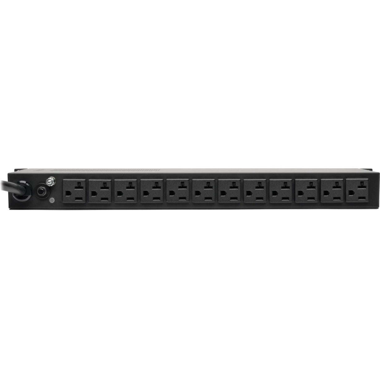 Rear view of Tripp Lite PDU showing multiple power outlets arrangement-alternate-image2