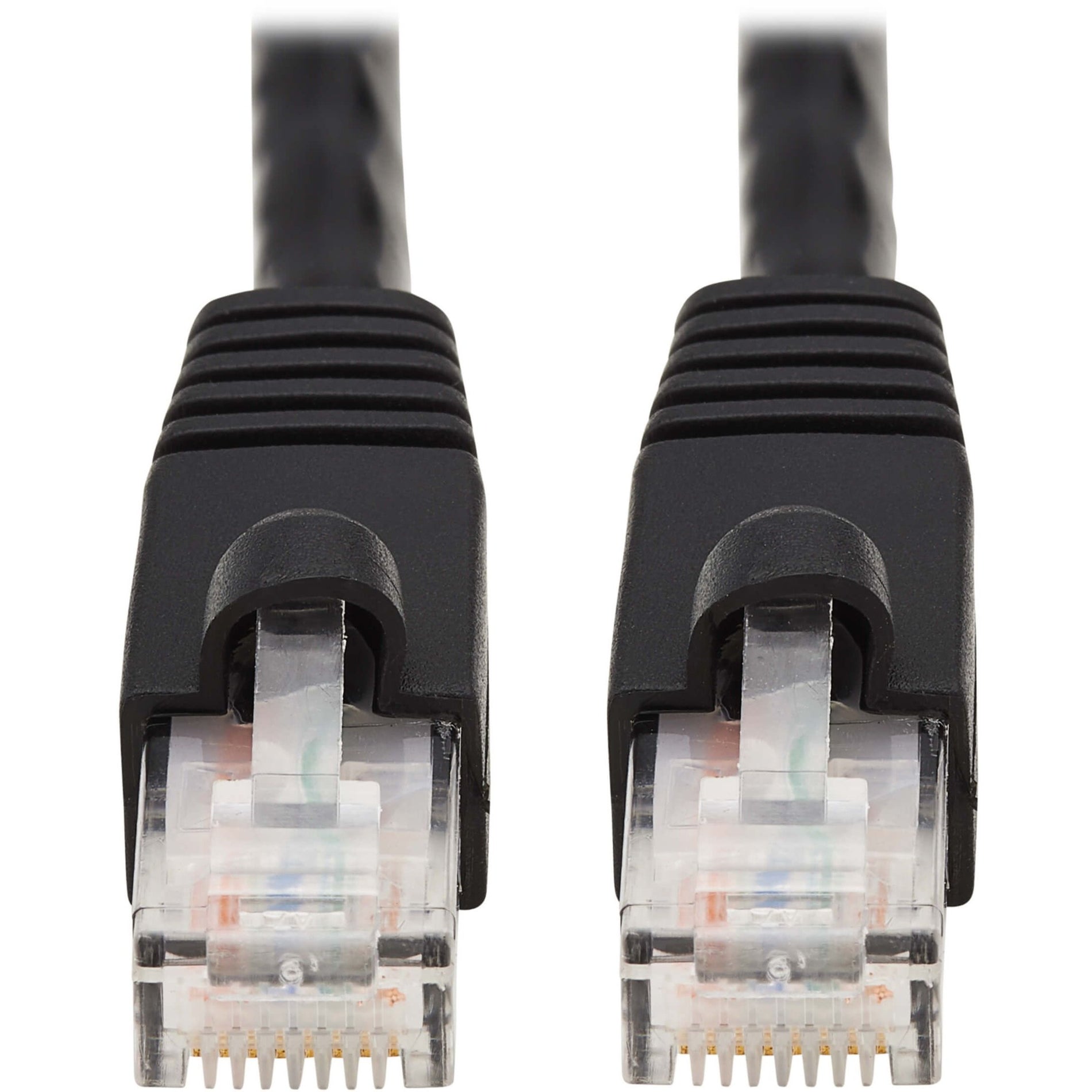 Tripp Lite N261-010-BK Cat.6a Patch Network Cable, 10 ft, 10 Gbit/s Data Transfer Rate, Stranded, Snagless