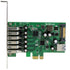 StarTech.com 7 Port PCI Express USB 3.0 Card - Standard and Low-Profile Design (PEXUSB3S7) Alternate-Image1 image