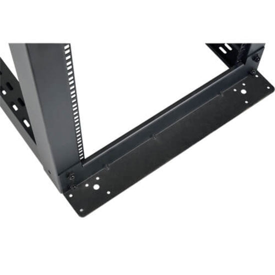 Tripp Lite SR4POST48HD Heavy-Duty 4-Post Open Frame Rack Cable Management Removable Side Panel Casters