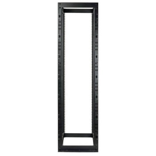 Tripp Lite SR4POST48HD Heavy-Duty 4-Post Open Frame Rack, Cable Management, Removable Side Panel, Casters