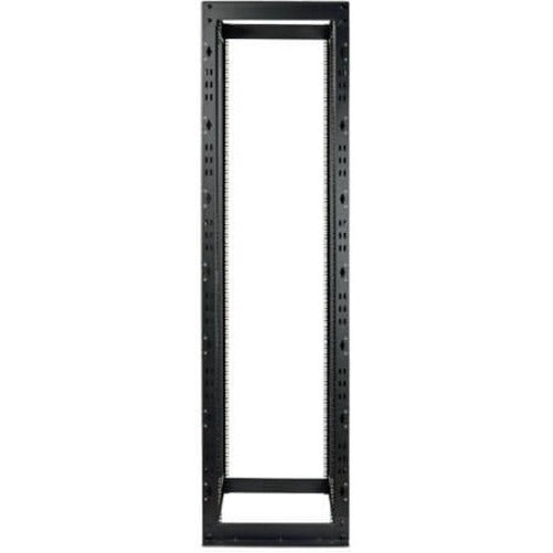 Tripp Lite SR4POST52HD Heavy-Duty 4-Post Open Frame Rack, Cable Management, Removable Side Panel, Casters