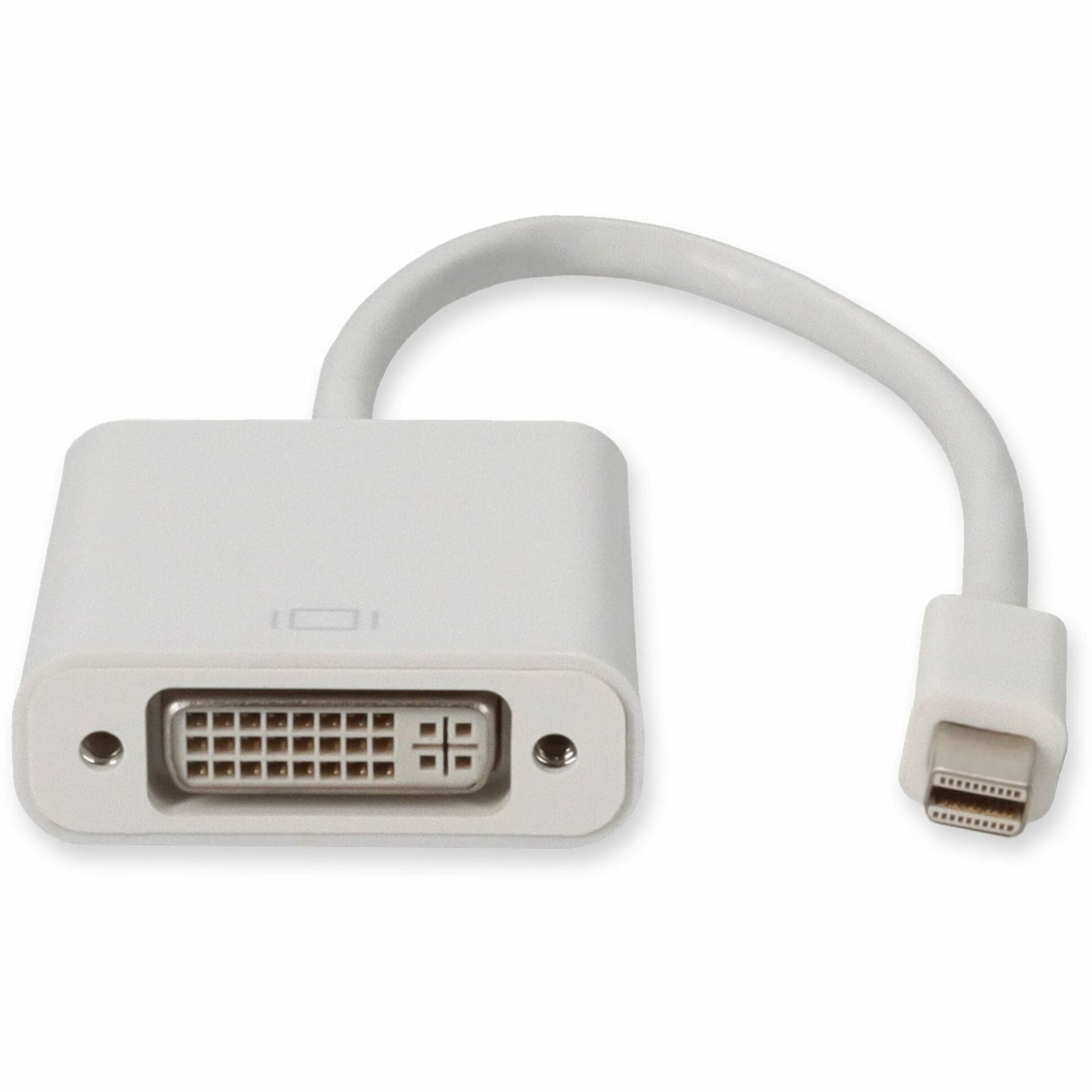 AddOn MB570Z/B-AO Mini DisplayPort/DVI Video Cable, Active, 7.87" Length, 1920 x 1200 Supported Resolution