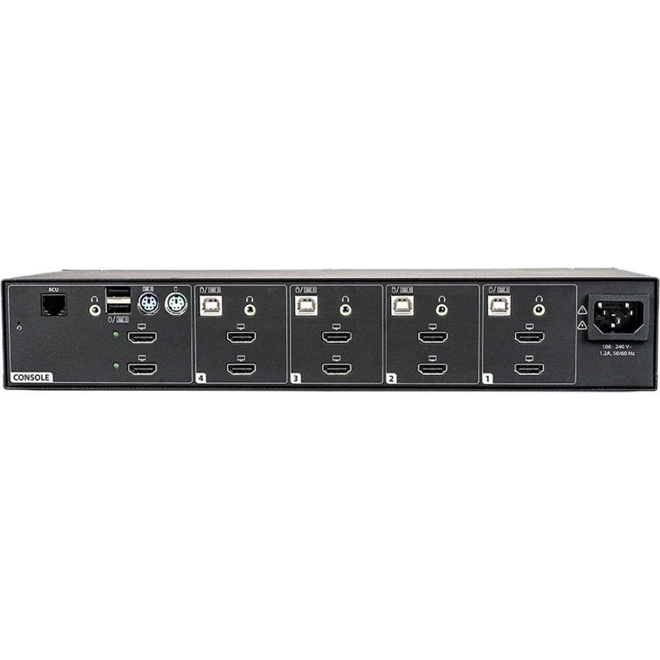 AVOCENT SC940H-001 Cybex SC900 Secure Desktop KVM Switch, 4 Port Dual-Head, HDMI, TAA