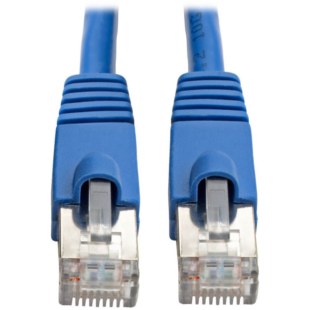 Tripp Lite N262-003-BL 3FT Augmented Cat.6 Blue STP, 10G Cable, Stranded, Snagless, 26 AWG