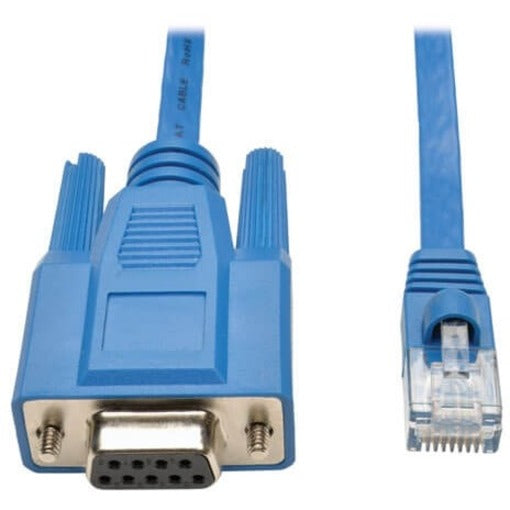 Side view of Tripp Lite P430-006 console cable connectors showing DB9 and RJ45 interface detail-alternate-image3