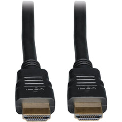 Tripp Lite P569-006-CL2 HDMI Audio/Video Cable with Ethernet, 6ft Black, Gold-Plated Connectors, 18 Gbit/s Transfer Rate, 4K UHD Support, TV/Monitor Compatible - P569-006-CL2 (Lifetime Warranty)