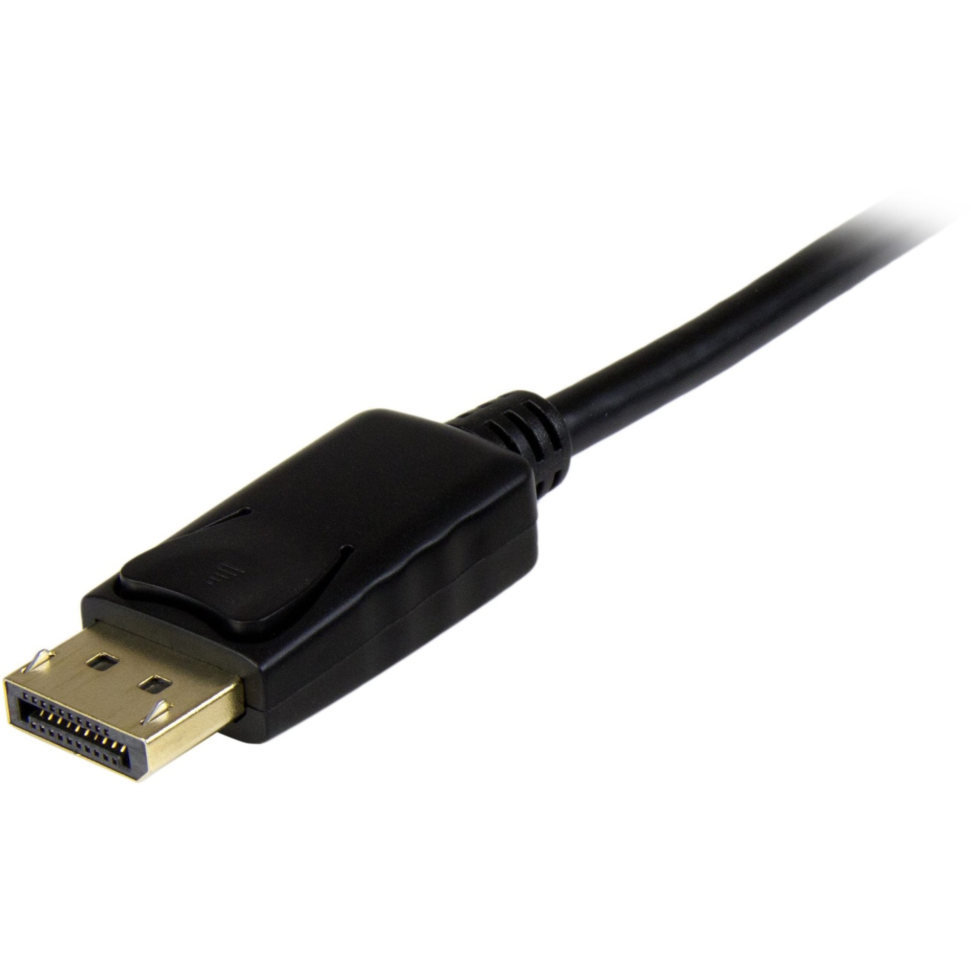 StarTech.com كابل تحويل DisplayPort إلى HDMI - 6 أقدام (2 م) - 4K ، القضاء على الفوضى من خلال توصيل جهاز الكمبيوتر مباشرة بشاشة HDMI