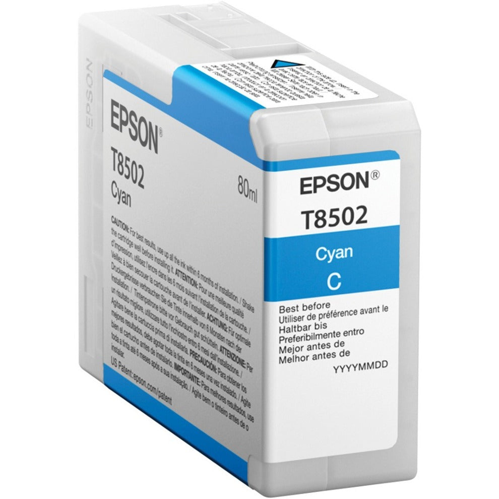 Epson T850 T850200 UltraChrome HD Mực Cyan 80 mL