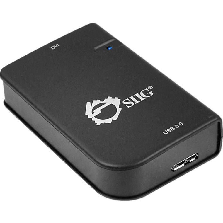 SIIG JU-DV0511-S2 슈퍼스피드 USB 3.0 을 DVI 어댑터 2048x1152 해상도 지원 플러그 앤 플레이