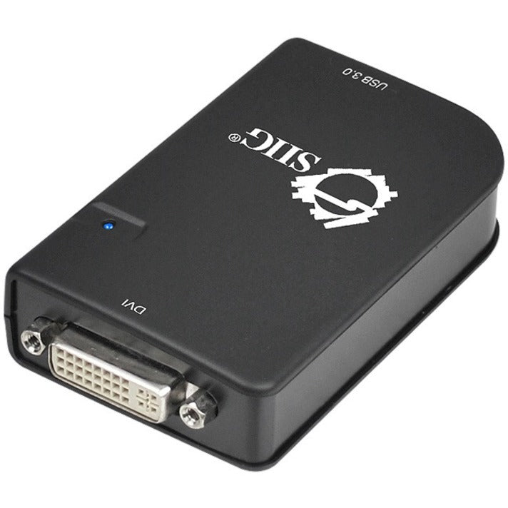 SIIG JU-DV0511-S2 슈퍼스피드 USB 3.0 을 DVI 어댑터 2048x1152 해상도 지원 플러그 앤 플레이