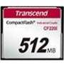 Transcend TS512MCF220I Tarjeta CF220I Temperatura Industrial 512 MB CompactFlash