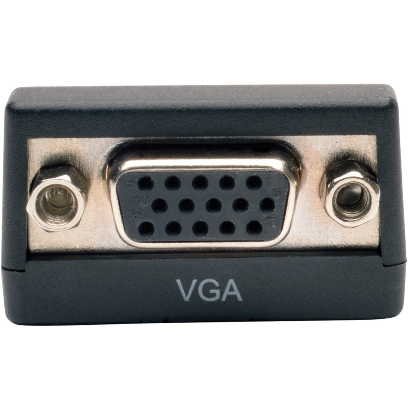品牌名称：Tripp Lite  Tripp Lite P134-000-VGA-V2  DisplayPort 1.2 到 VGA 紧凑型适配器转换器 (DP-男 to VGA-女) 成型 1920 x 1200 分辨率支持 黑色