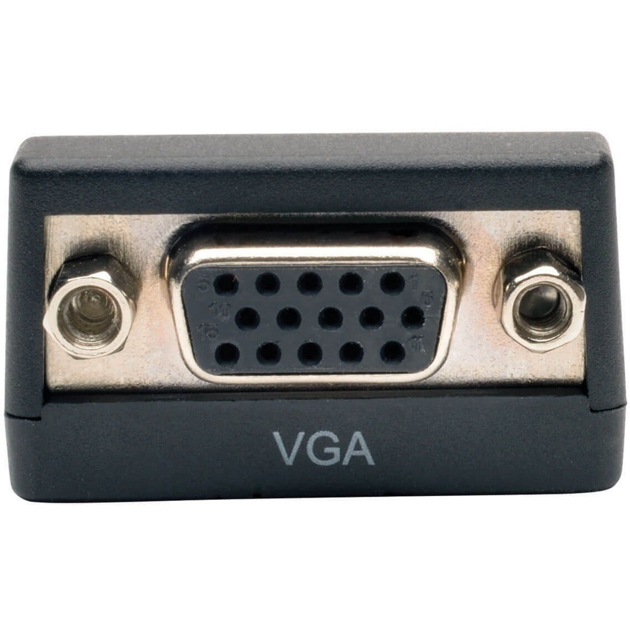 Tripp Lite P134-000-VGA-V2 DisplayPort 1.2 to VGA Compact Adapter Converter (DP-Male to VGA-Female), Molded, 1920 x 1200 Resolution Supported, Black