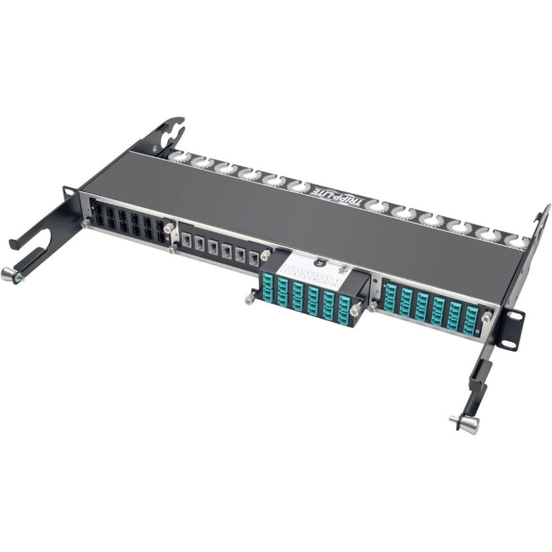 Alternative view of N484-1M24-LC12 in rack mount configuration