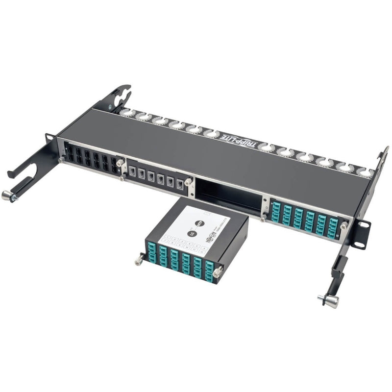 N484-1M24-LC12 shown with rack mounting system