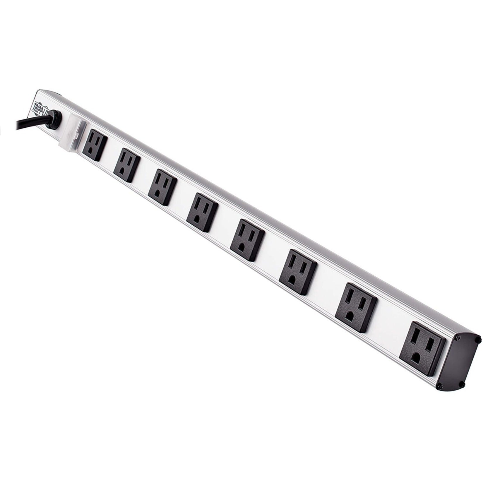 Tripp Lite PS2408RA 8 Right-Angle Outlet Vertical Power Strip, 120V, 15A, 15-ft. Cord, 24 in.