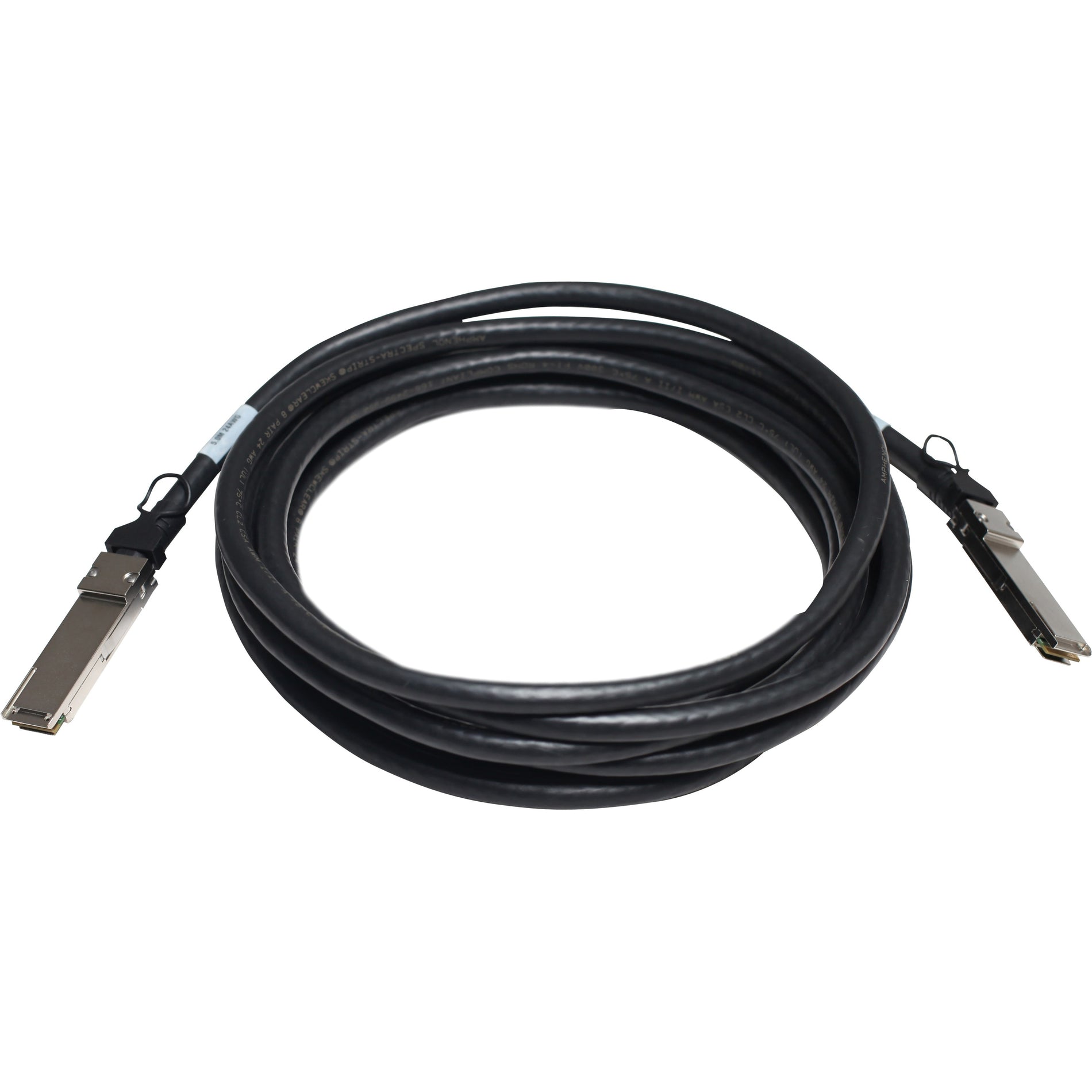 Câble DAC QSFP+ à QSFP+ 5m HPE JH236A X242 40G Transfert de Données Haute Vitesse