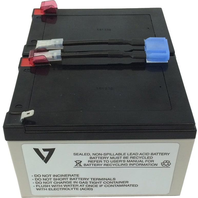 V7 RBC6-V7 RBC6 UPS Replacement Battery for APC, 24V DC, 5 Year Battery Life