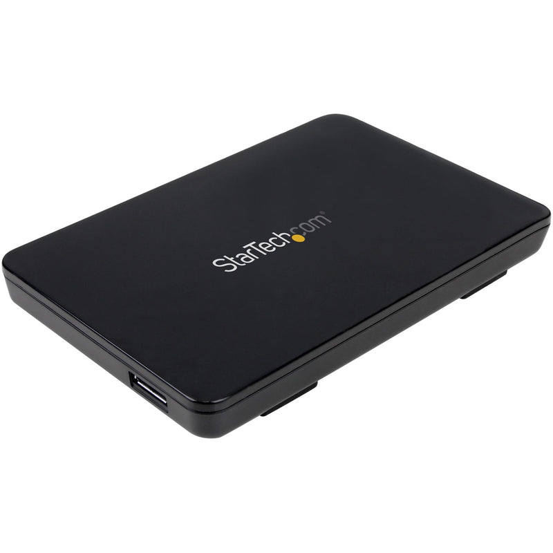 StarTech.com USB 3.1 Gen 2 external drive enclosure front view with USB port