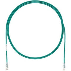 Panduit UTP28SP2GR Cat.6 Cable de Red UTP 1.97 pies Verde Trenzado Alivio de Tensión Sin Enredos