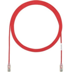 Panduit UTP28SP15RD Cat.6 UTP Patch Netzwerkkabel 15 ft Zugentlastung Knitterfrei Rot