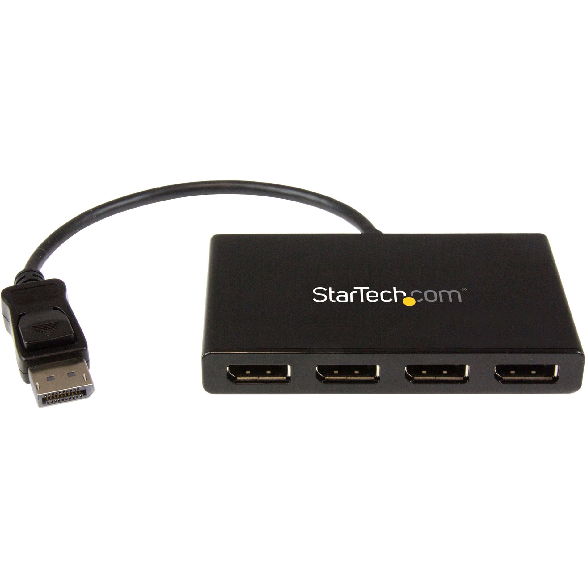 StarTech.com MSTDP124DP MST Hub - DisplayPort to 4x DisplayPort Multi Stream Transport Hub - DP 1.2 to DP 4K Video Resolution  スターテック・ドットコム MSTDP124DP MST ハブ - ディスプレイポートから4xディスプレイポートへ、マルチストリームトランスポートハブ - DP 1.2 to DP、4K ビデオ解像度