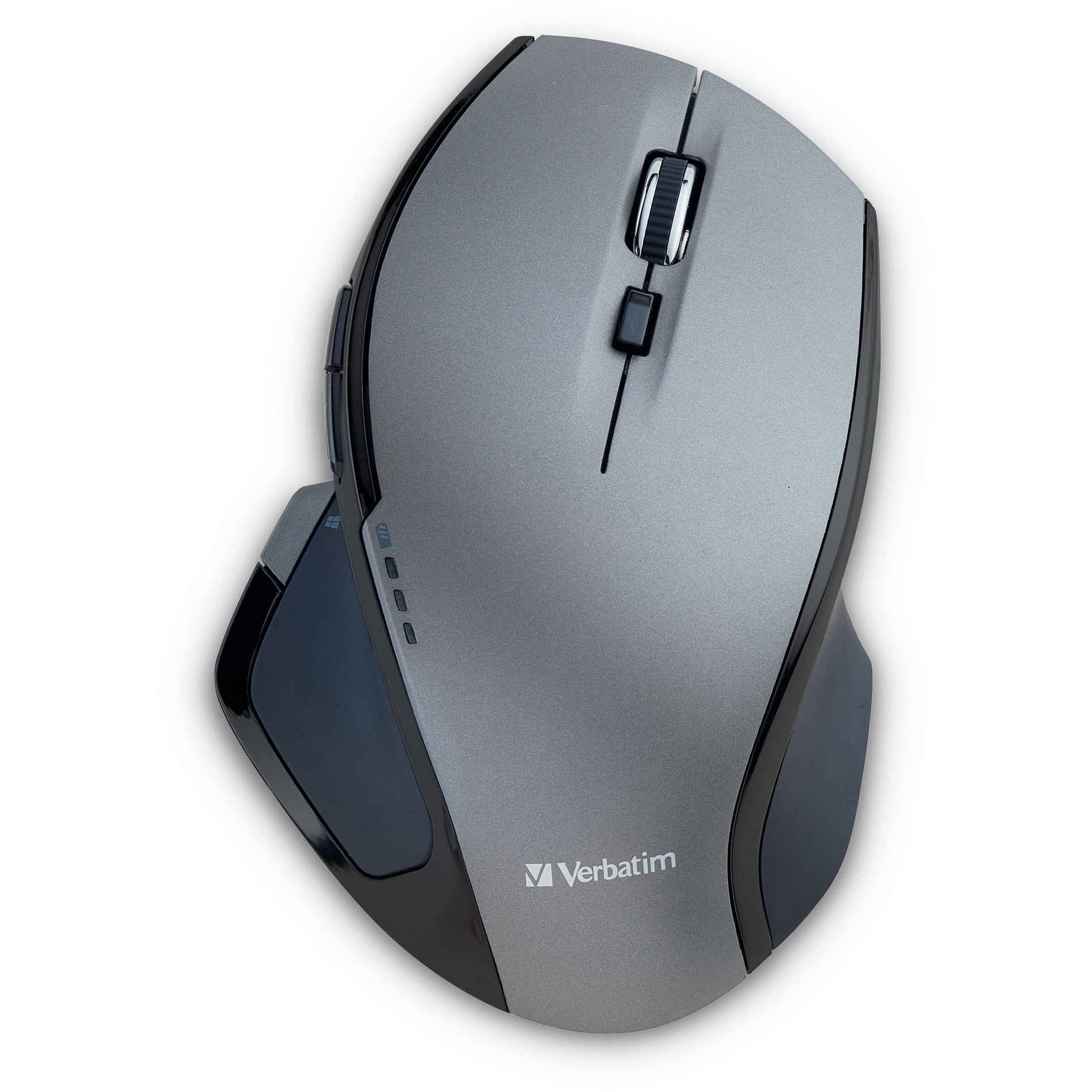 Verbatim 98622 Wireless Desktop 8-Button Deluxe Mouse, Graphite