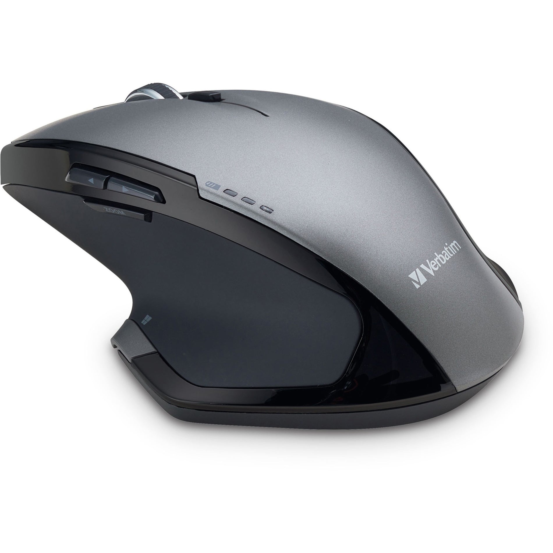 Verbatim 98622 Wireless Desktop 8-Button Deluxe Mouse, Graphite