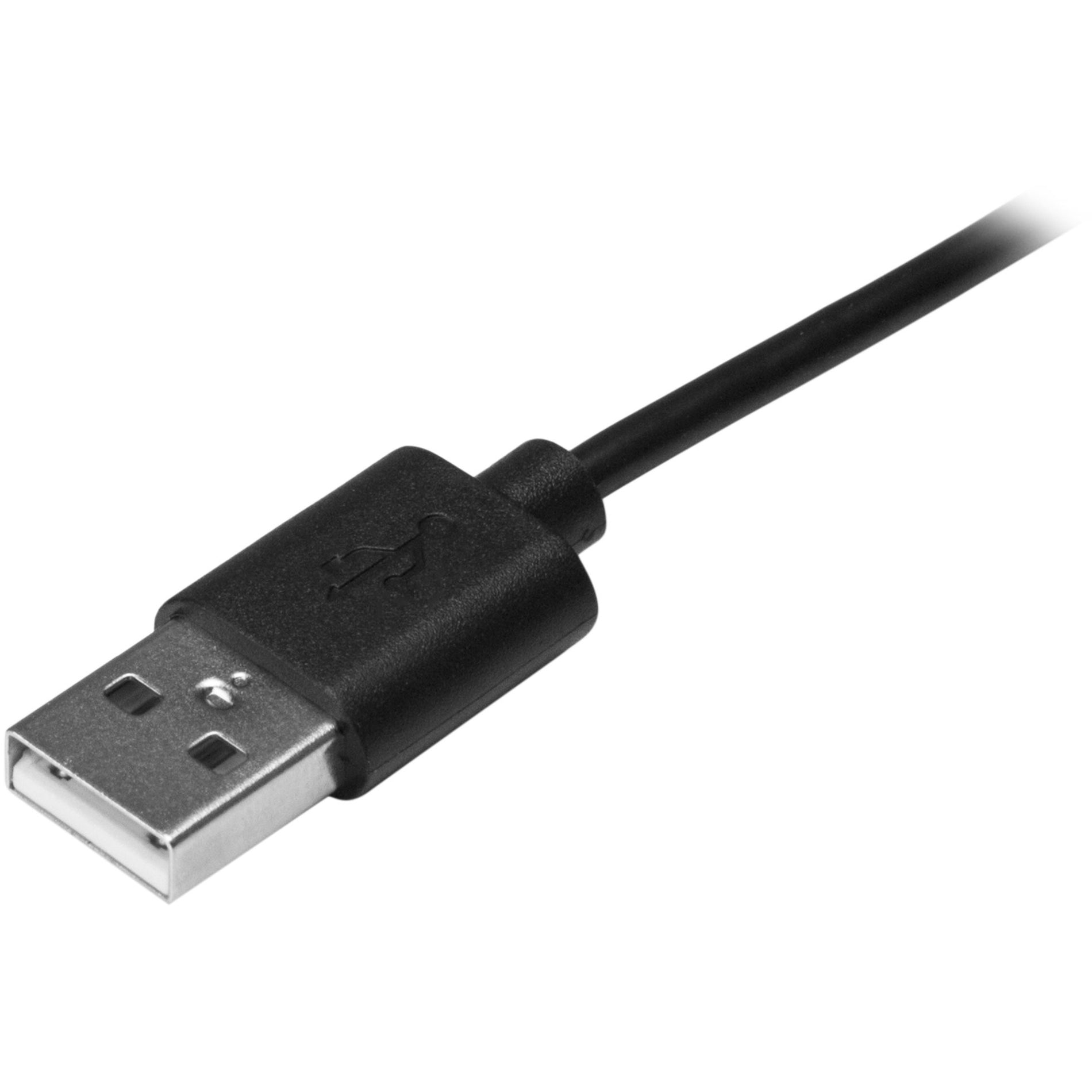品牌名称：StarTech.com 产品名称：StarTech.com USB2AC1M 1m (3ft) USB-C to USB-A Cable USB Type-C to USB Type-A Cable USB-C：USB-C USB-A：USB-A Type-C：Type-C Type-A：Type-A