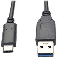 Câble de transfert de données USB Tripp Lite U428-003 USB 3.1 Type-C vers USB Type-A M/M 3 pieds.