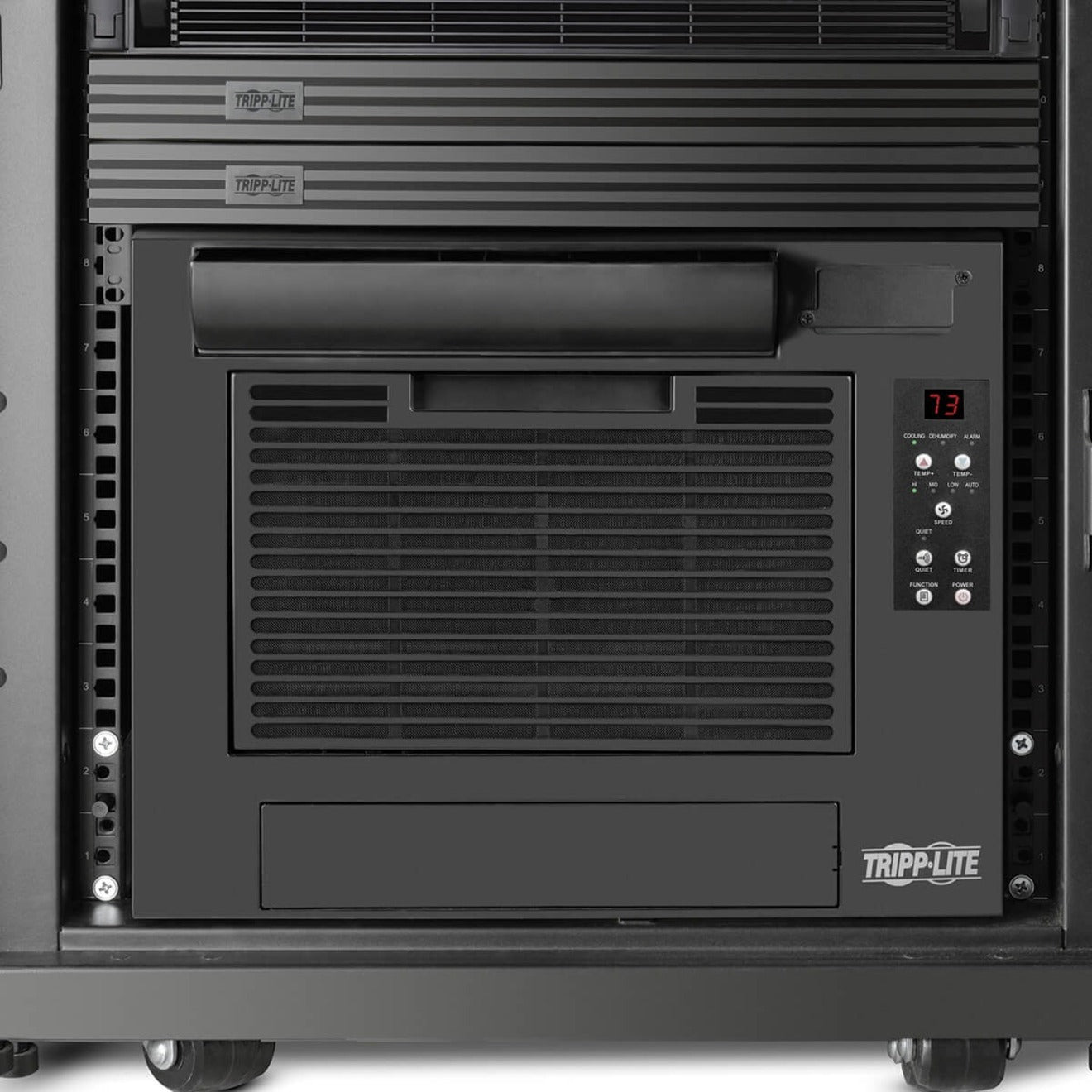 Tripp LiteのSRCOOL7KRM SmartRack 7000 BTU 120Vラックマウント空調ユニット、UL規格、CSA規格、省エネ効率