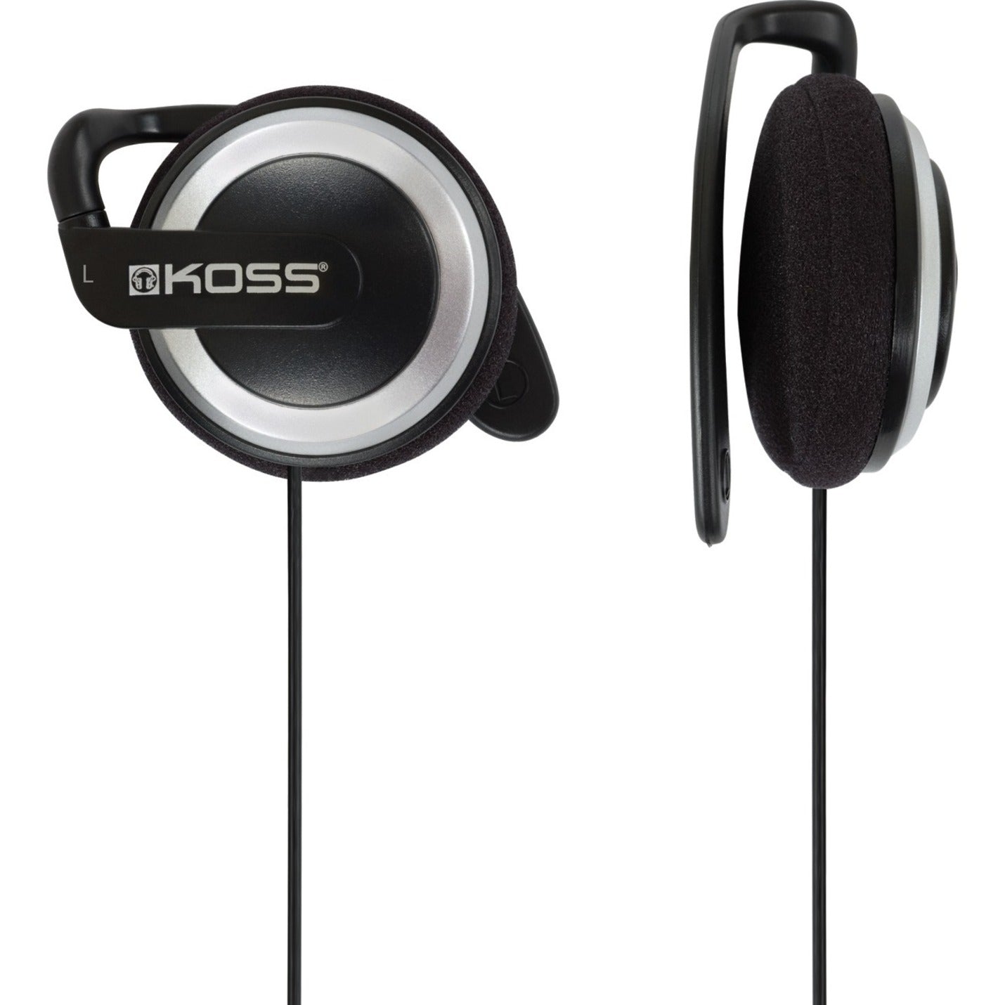 Koss 190056 KSC21 Ear Clip Headphones, Lightweight, Comfortable, Stereo Sound