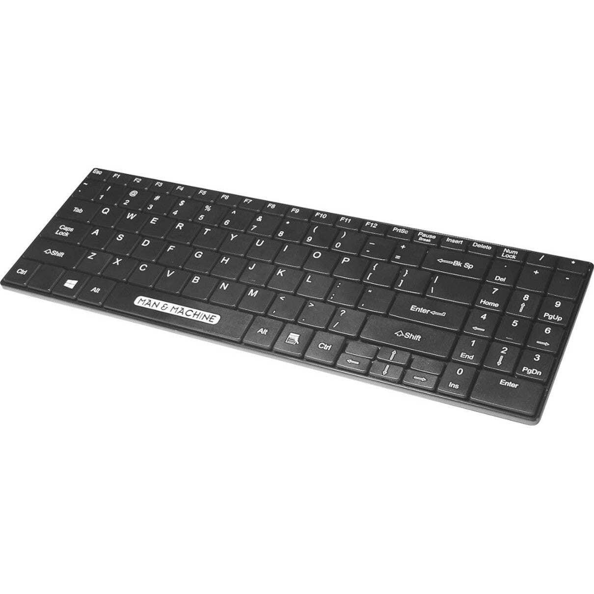 Man & Machine ITSC/B5 Its Cool Keyboard, QWERTY, English (US), USB Cable Connectivity, Black