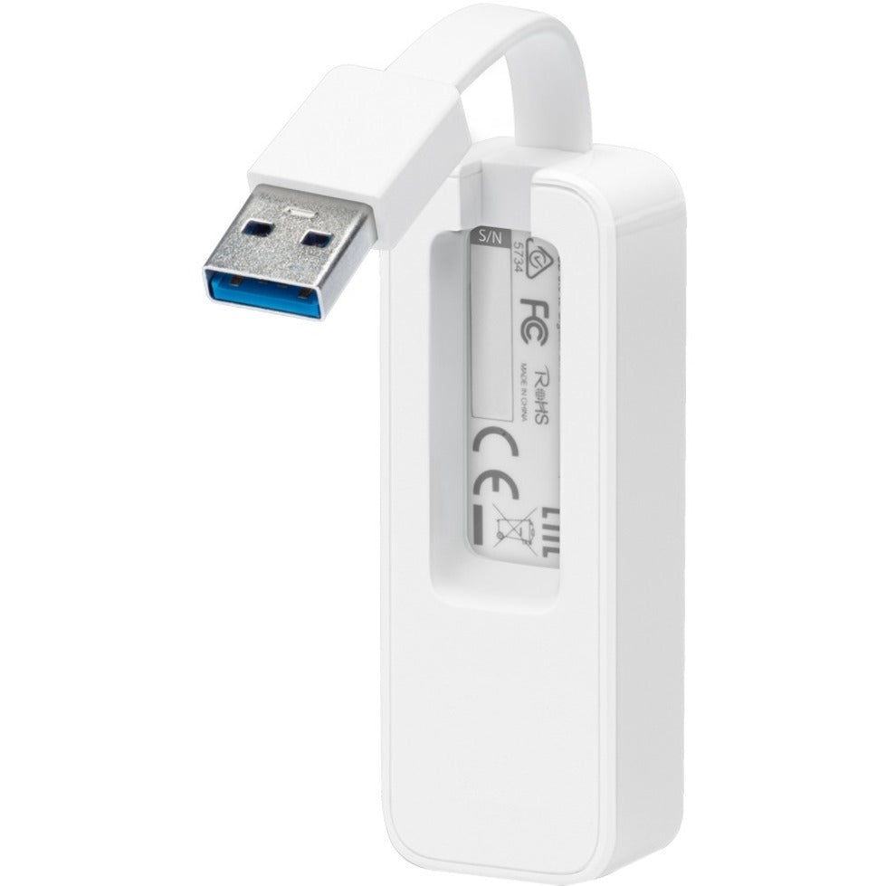 TP-Link UE300 USB 3.0 to Gigabit Ethernet Adapter, High-Speed Network Connection