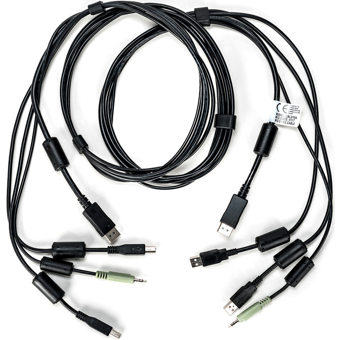 AVOCENT CBL0104 SC845D Câble - 6 pi Clavier et Souris USB Câble DisplayPort et Audio