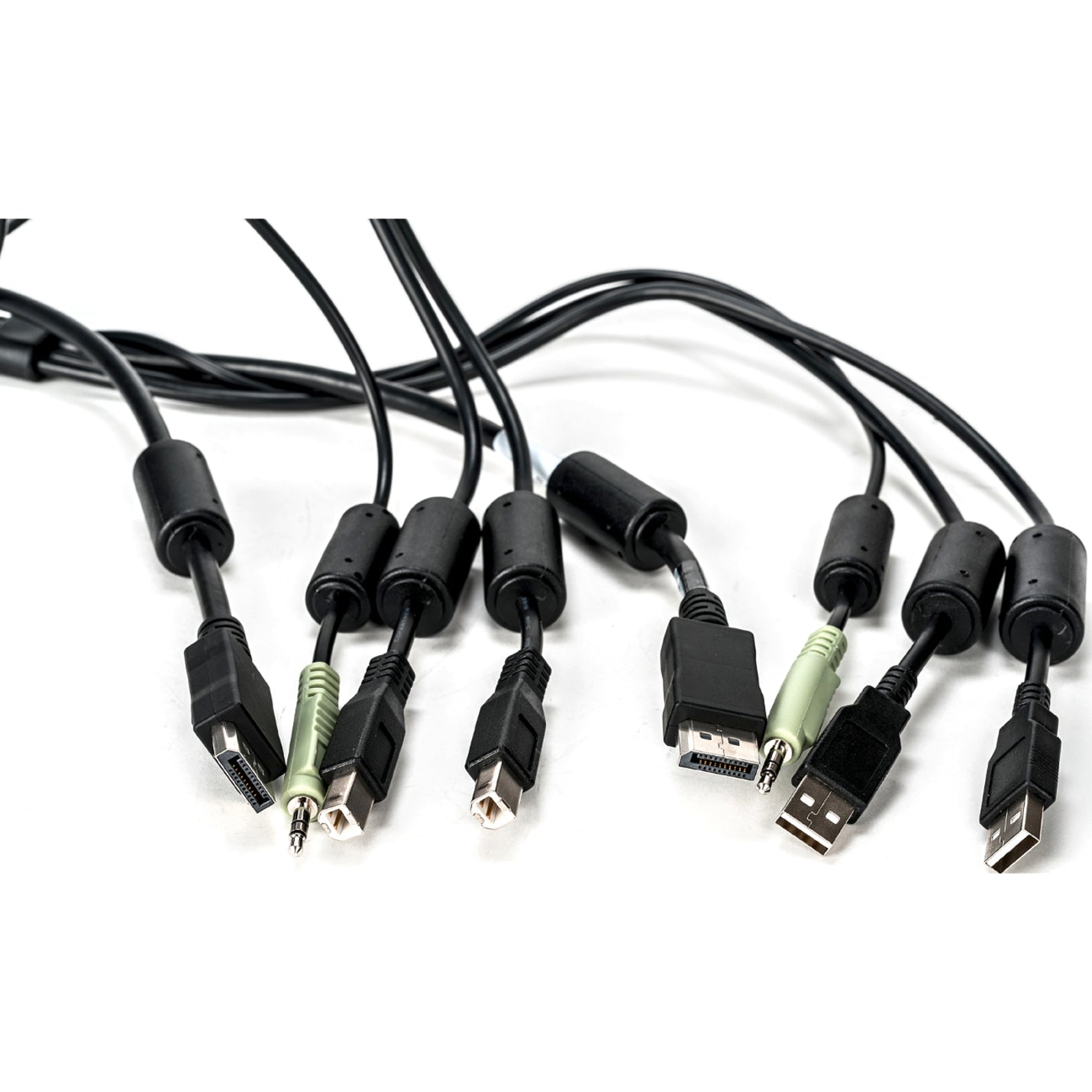 アボセント CBL0104 SC845Dケーブル - 6フィート、USBキーボードとマウス、DisplayPortおよびオーディオケーブル
