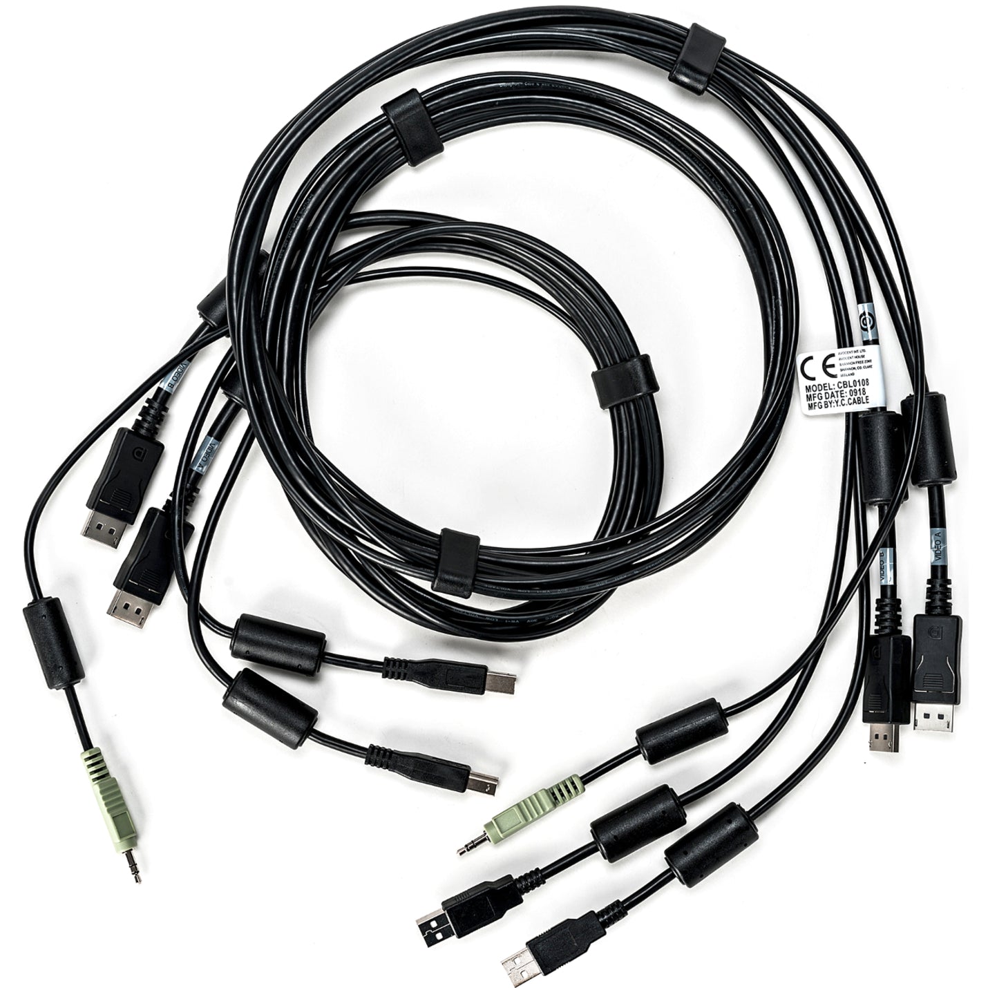 AVOCENT CBL0108 SC945D Kabel - 6ft Dual USB Tastatur und Maus Dual DisplayPort und Audio Kabel