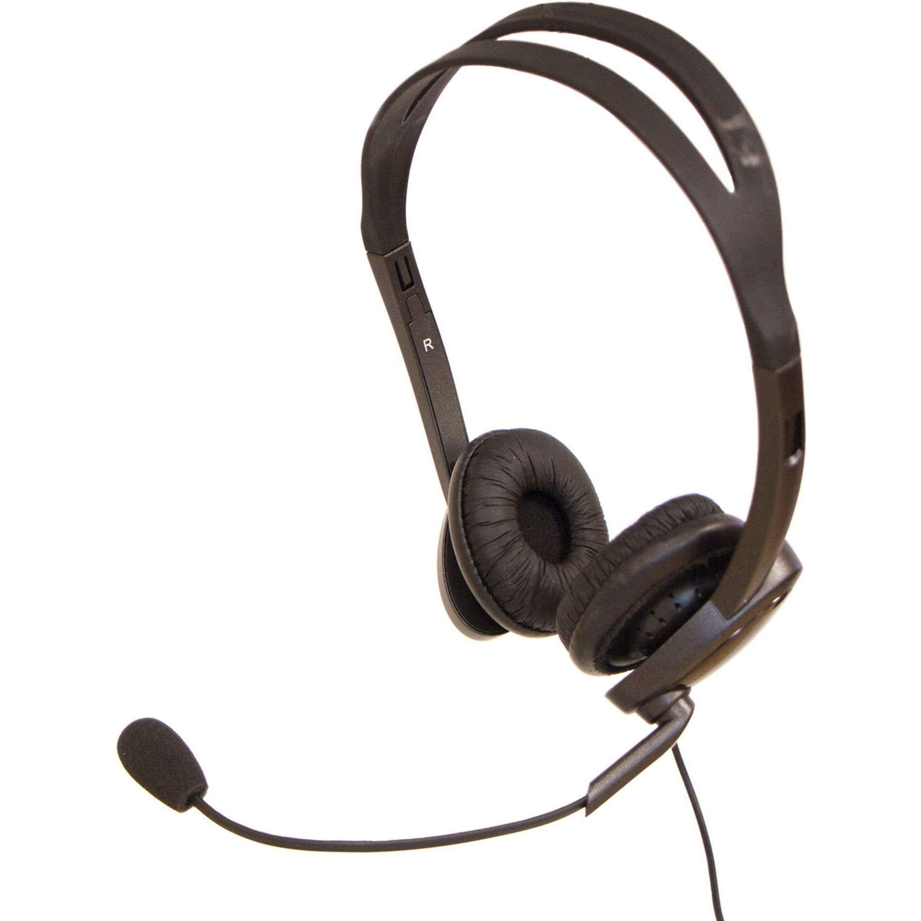 Spracht ZUM3500 Z?M Stereo 3.5 and USB Headset, Comfortable, Durable, Noise Canceling, 5 ft Cable Length